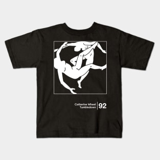 Catherine Wheel / Minimal Style Graphic Artwork Kids T-Shirt